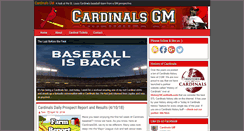 Desktop Screenshot of cardinalsgm.com